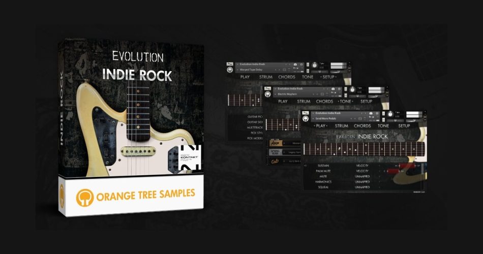 Orange Tree Samples releases Evolution Indie Rock electric guitar instrument