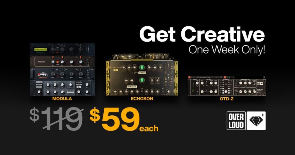 Overloud launches flash sale on creative GEM effect plugins