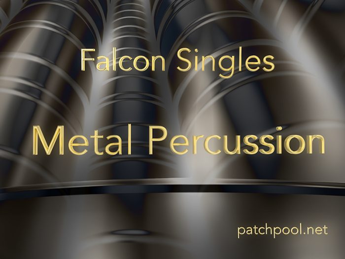 Patchpool Falcon Singles Metal Percussion