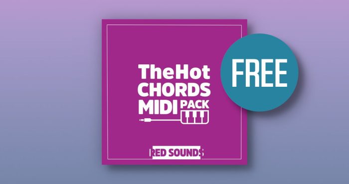 Red Sounds The Hot Chords MIDI Pack FREE