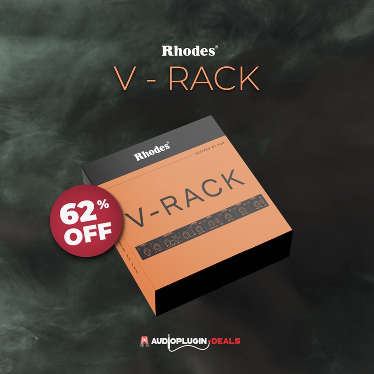 V-Rack versatile effects plugin by Rhodes on sale at 62% OFF