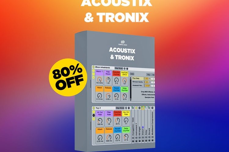 Save 80% on Acoustix & Tronix for Ableton Live by Sample Logic