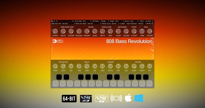 SampleScience 808 Bass Revolution