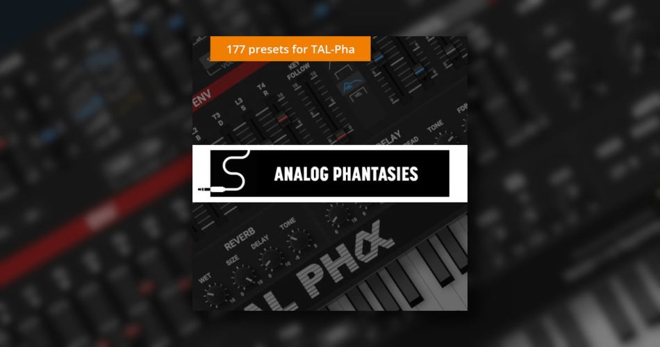 Solidtrax releases Analog Phantasies soundset for TAL-Pha