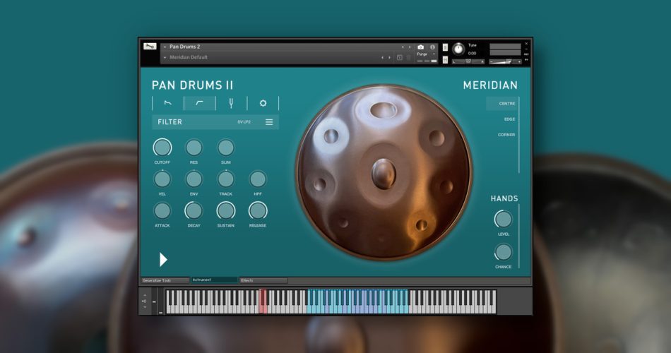 Soniccouture releases Pan Drums II for Kontakt Player