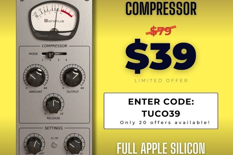 TuCo Compressor effect plugin by Sonimus on sale for  USD