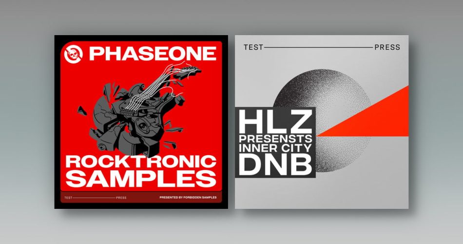 HLZ presents Inner City DnB and PhaseOne Rocktronic Samples by Test Press