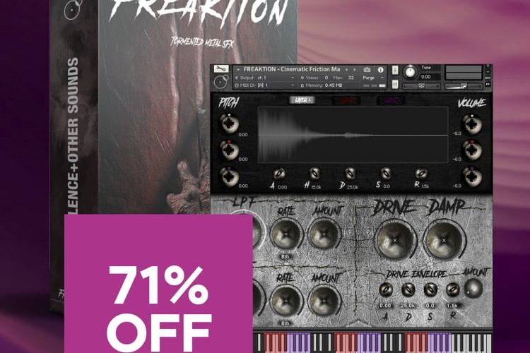 Save 71% on Freaktion sample library by Silence+Other Sounds