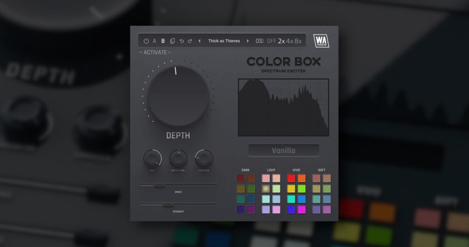W.A. Production launches ColorBox spectral enhancer effect plugin