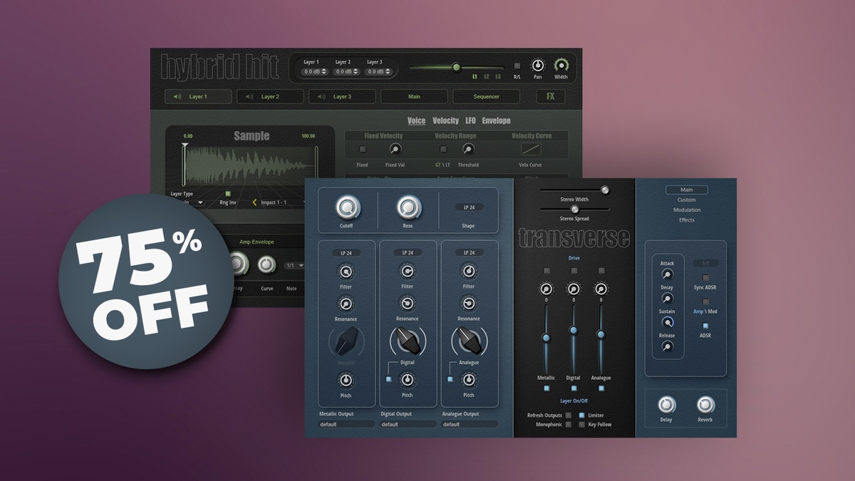 dvCompTools HALion Bundle: Hybrid Hit & Transverse at 75% OFF
