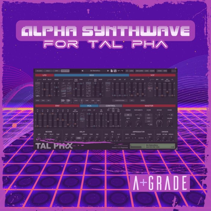 A Grade Audio Alpha Synthwave