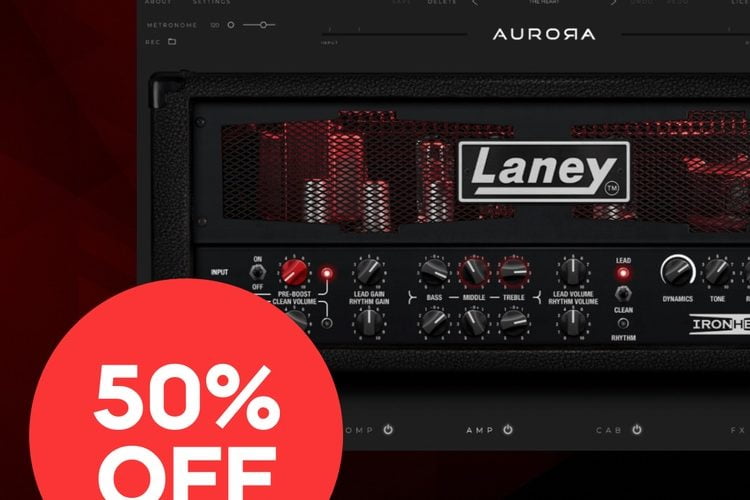 Laney Ironheart amp effect plugin by Aurora DSP on sale at 50% OFF