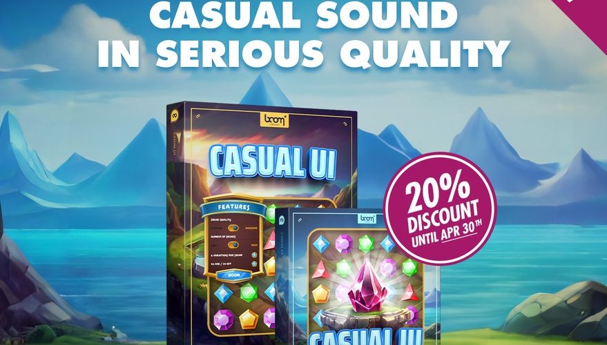 BOOM Library releases Casual UI sound effects library