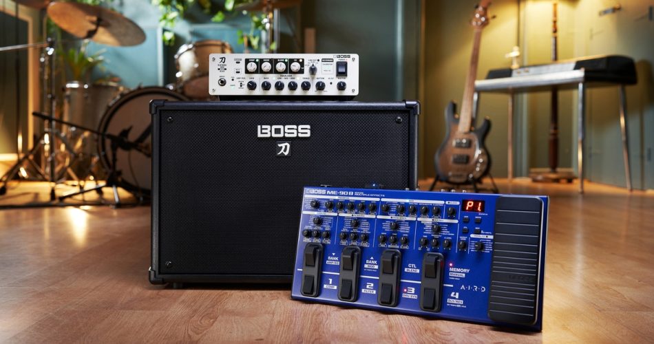 BOSS launches Katana-500 Bass Head & Cabinet 112 Bass and ME-90B Bass Multiple Effects