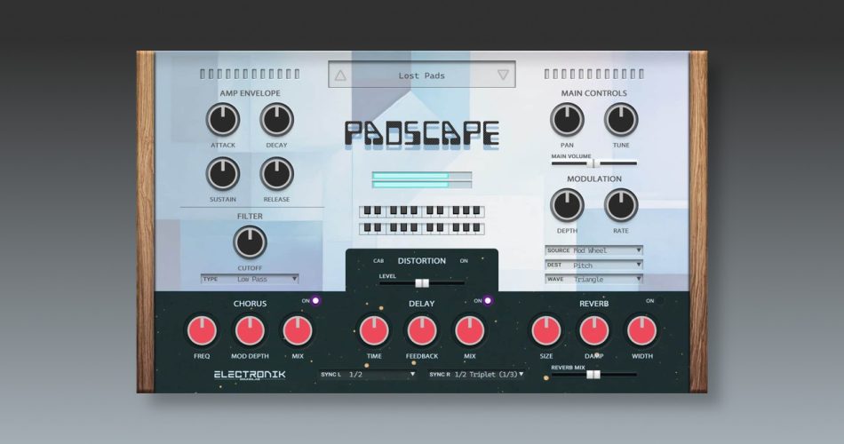 Electronik Sound Lab releases PadScape virtual instrument
