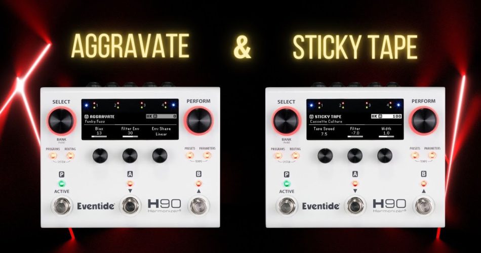 Eventide updates H90 Harmonizer with Aggravate and Sticky Tape algorithms