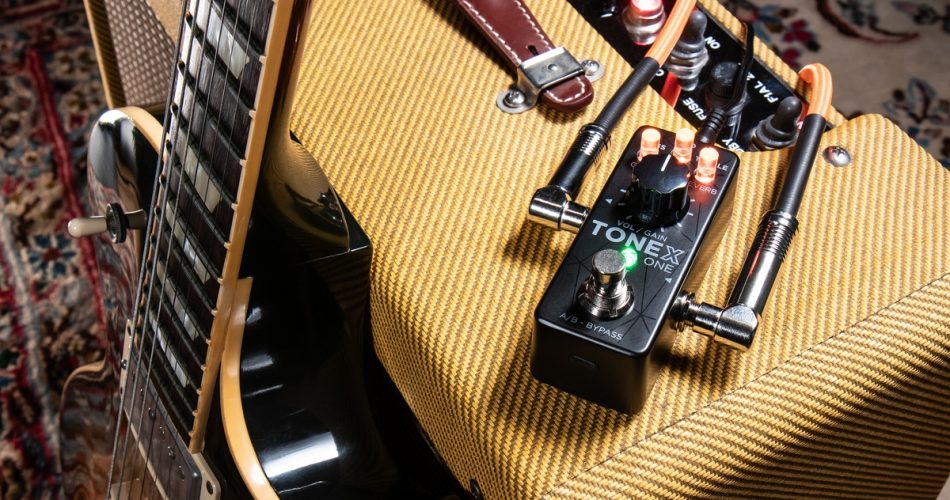 IK Multimedia announces TONEX ONE mini pedal, preorder available