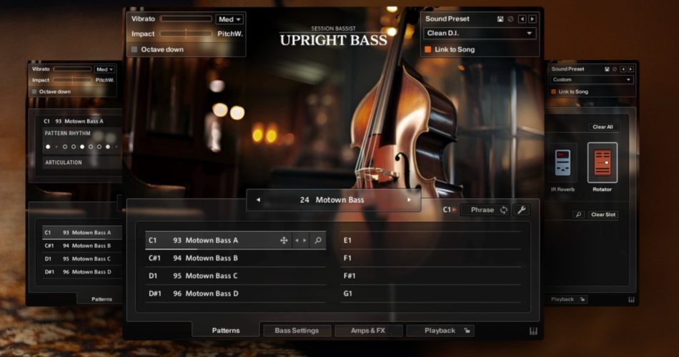 Native Instruments launches Session Bassist – Upright Bass