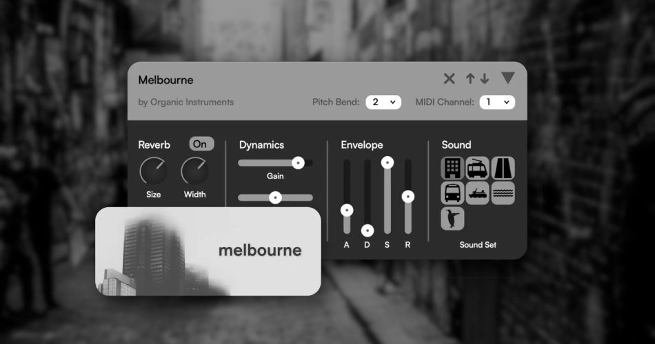 Melbourne: Re-tuned field recordings by Organic Instruments