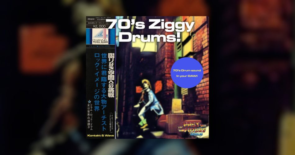 Past To Future Samples releases 70’s Ziggy Drums for Kontakt
