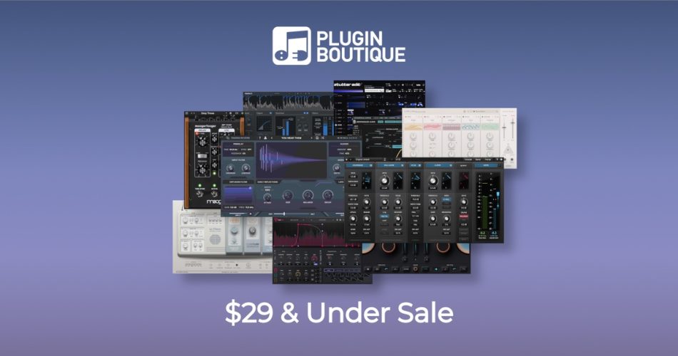 Plugin Boutique “$29 and Under Sale”: Up to 90% OFF 100+ plugins