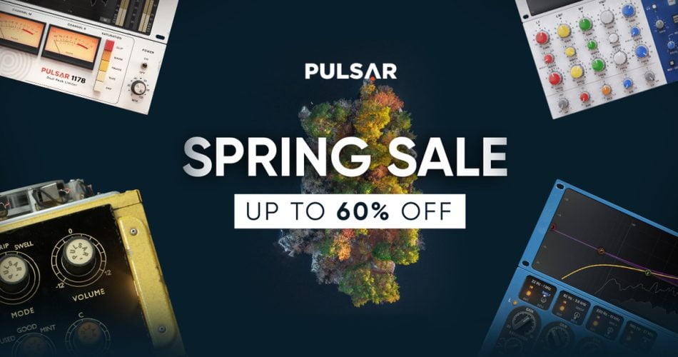 Pulsar Audio Spring Sale: Save up to 60% on plugins & bundles