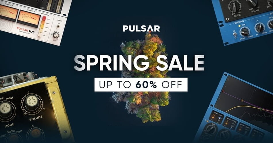 Pulsar Audio Spring Sale: Save up to 60% on plugins & bundles