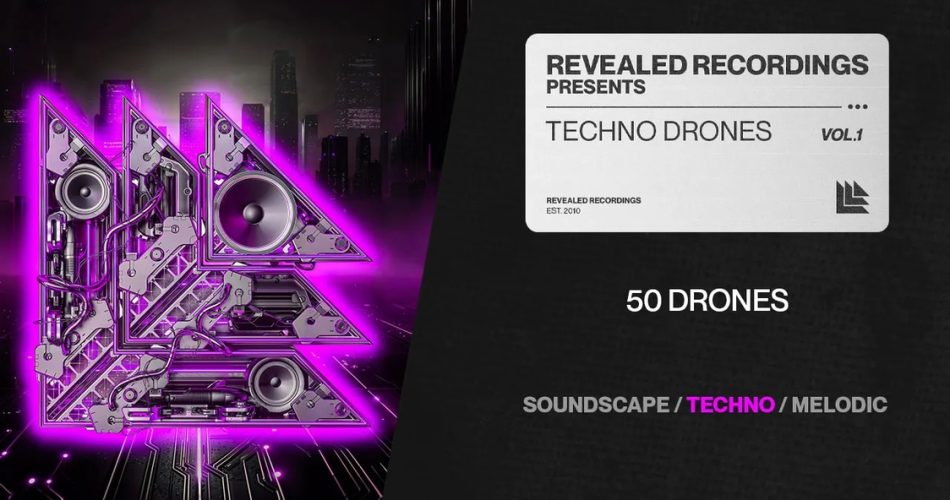 Alonso Sound intros Revealed Techno Drones Vol. 1 sample pack