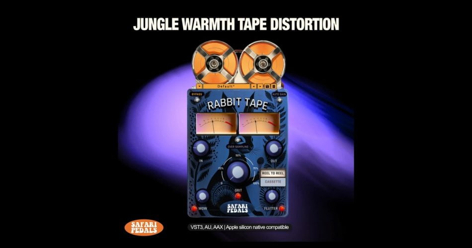 Rabbit Tape: Jungle warmth tape distortion by Safari Pedals