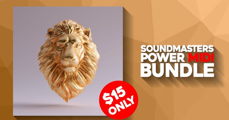 Soundmasters Power MIDI Bundle on sale for $15 USD