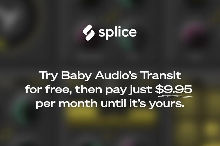 Transit transition fx plugin by Baby Audio available at Splice Rent-to-Own