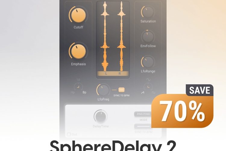 Save 70% on SphereDelay 2 effect plugin by W.A. Production