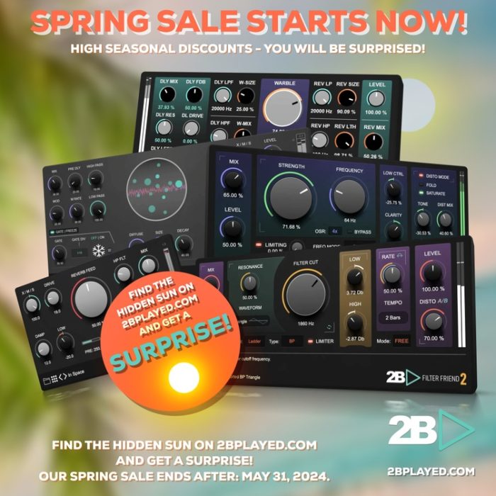 2B Played Music Spring Sale