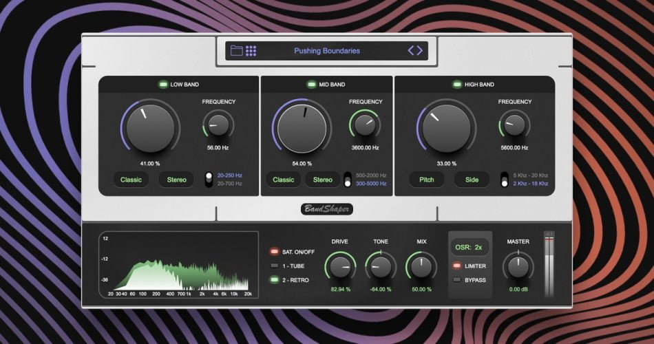 2B Played Music launches BandShaper frequency enhancer plugin