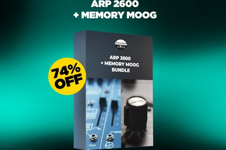 Save 74% on Arp 2600 + Memory Moog Bundle by Sounds Divine