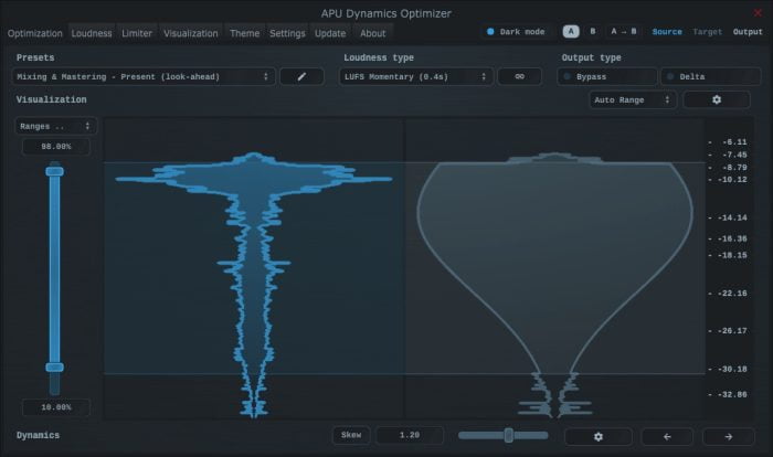 APU Dynamics Optimizer