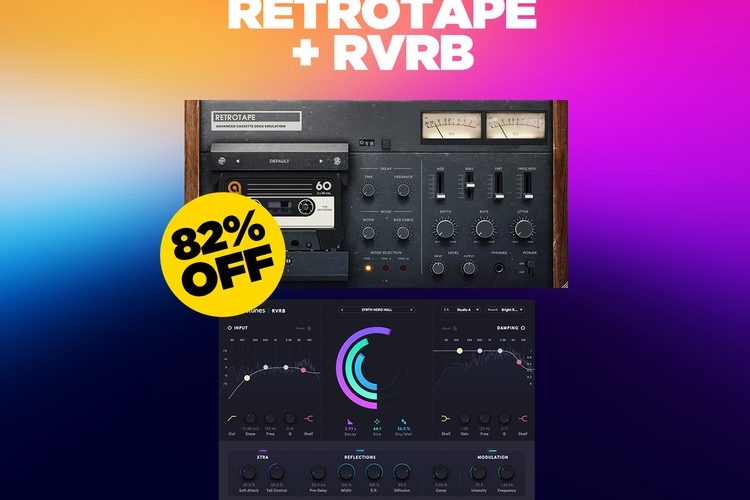 Save 82% on Retrotape & RVRB Plugin Bundle by Abletunes