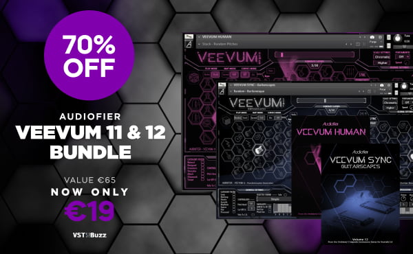Save 70% on Veevum 11 & 12 Bundle for Kontakt by Audiofier