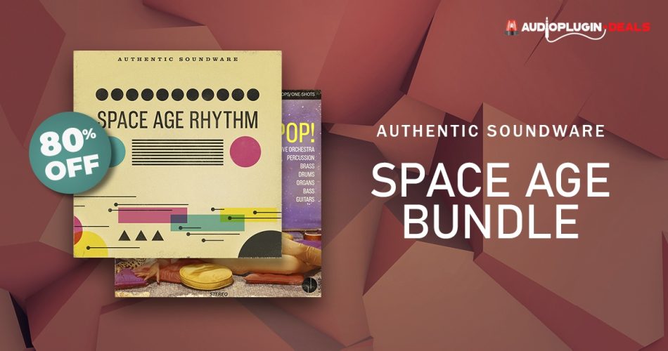 Save 80% on Space Age Bundle by Authentic Soundware