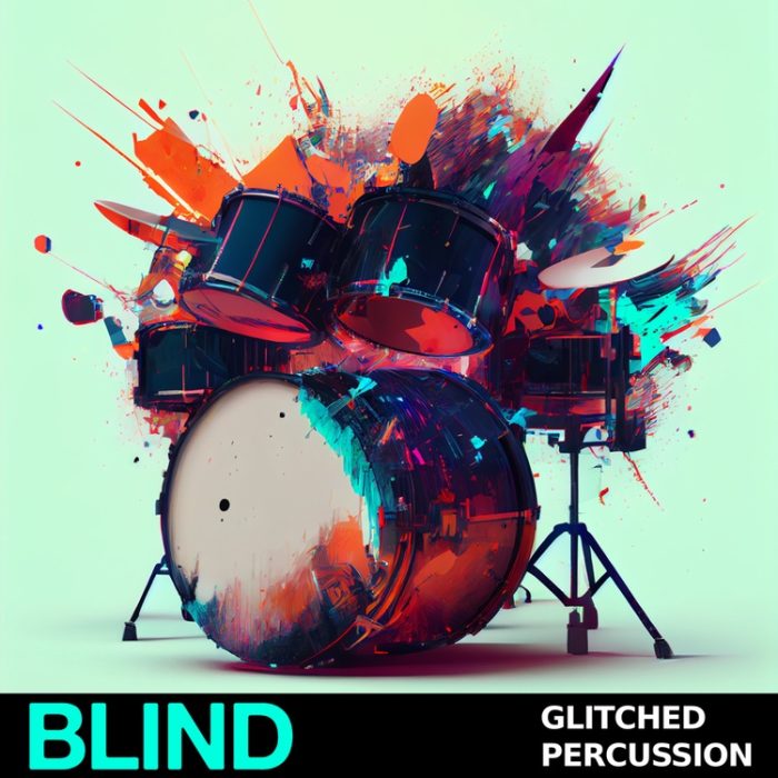 Blind Audio Glitched Percussion