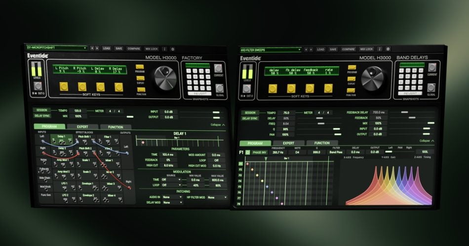 Eventide launches H3000 Factory Mk II and H3000 Band Delay Mk II