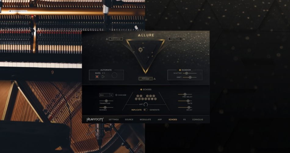 Heavyocity launches ALLURE: Modern Upright virtual instrument