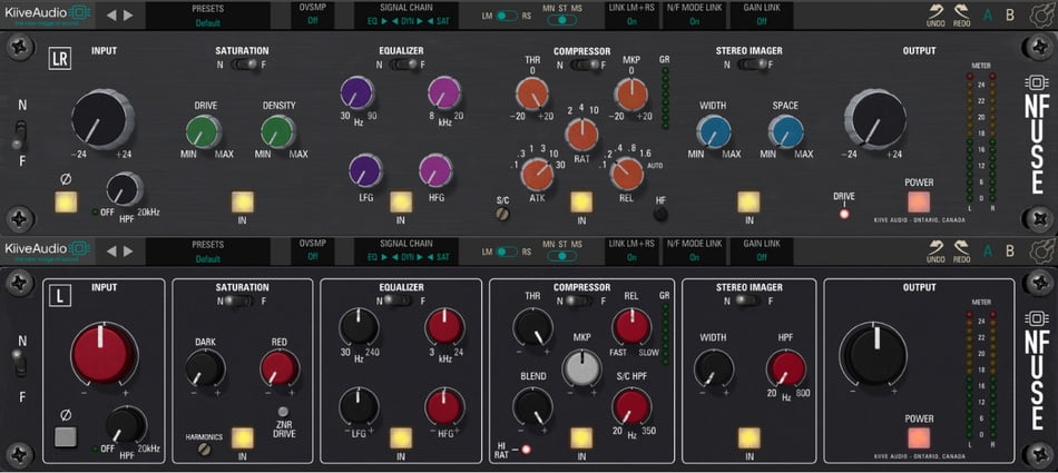 Kiive Audio updates NFuse bus processor effect plugin