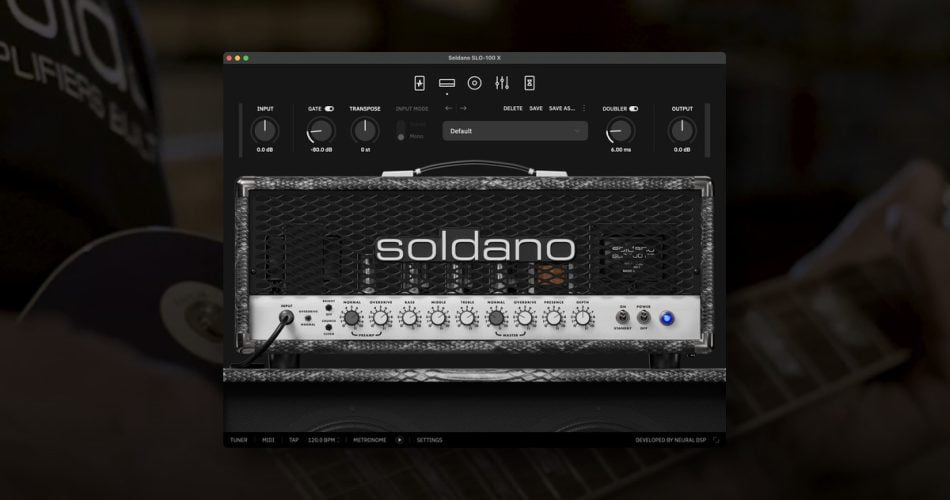 Neural DSP launches Soldano SLO-100 X high-gain amp plugin