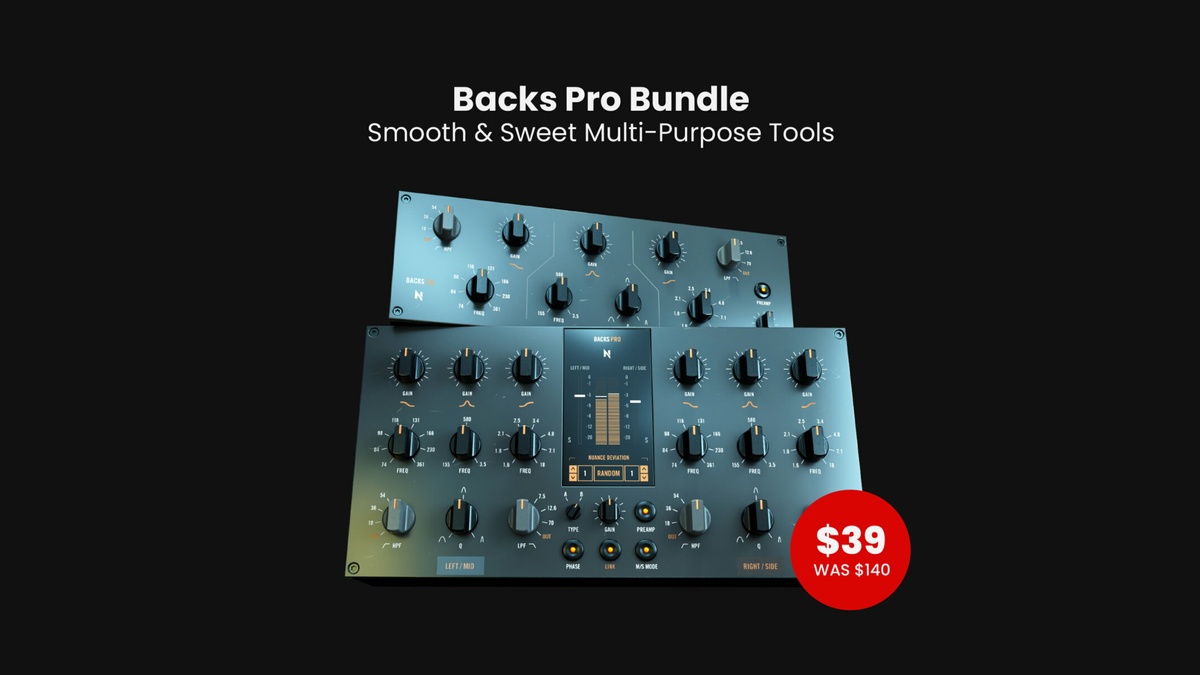 NoiseAsh Backs Pro Bundle: 2 EQ plugins on sale for $39 USD