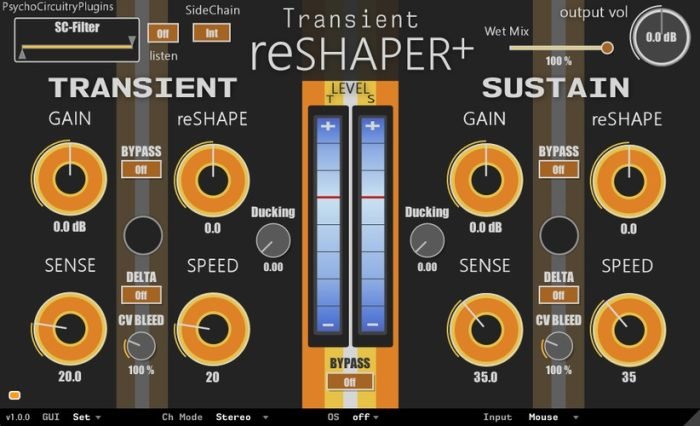 Psycho Circuitry Transient reShaper