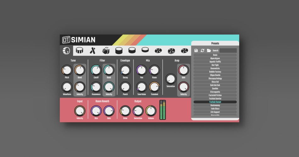 Punk Labs releases OneTrick Simian 2.0.0 drum synthesizer