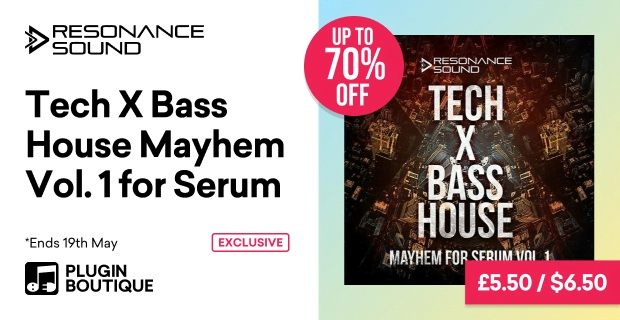 Resonance Sound Tech House Mayhem Vol 1 for Serum Sale