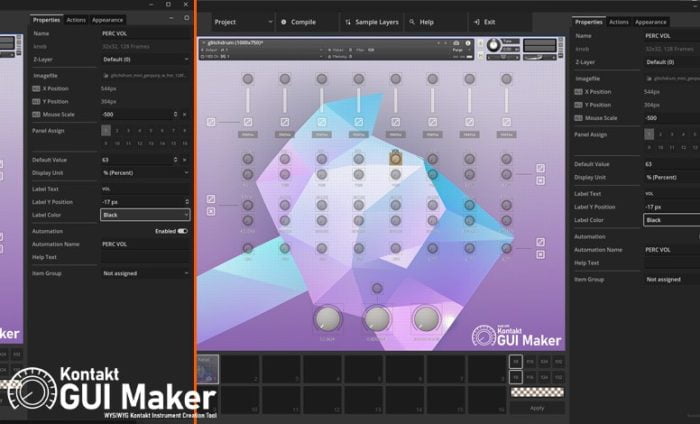 Rigid Audio Kontakt GUI Maker 1.0.4 update