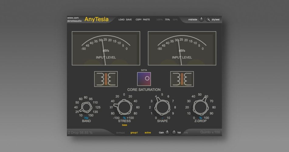 SKnote releases updates AnyTesla audio transformers plugin to v2.0